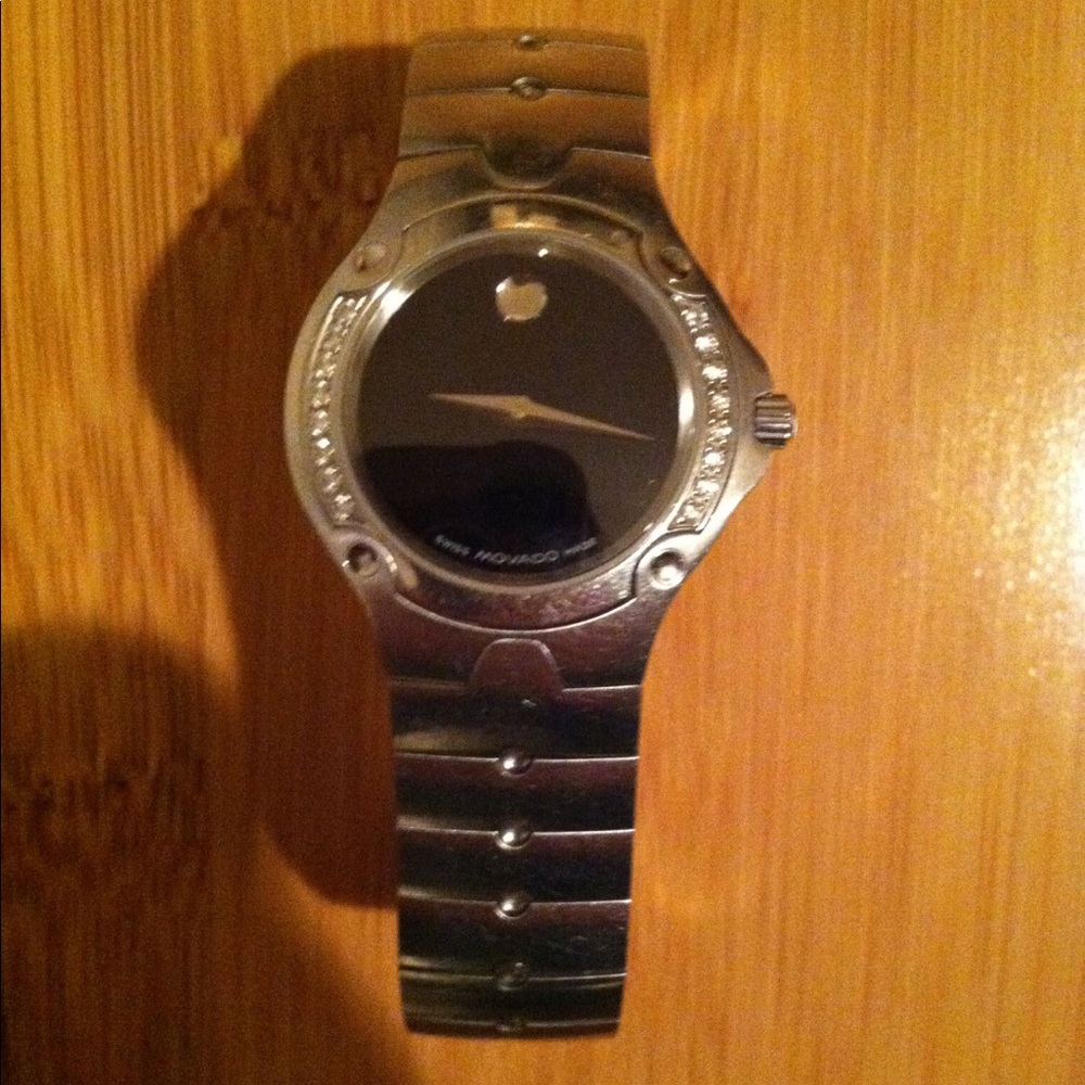 Movado Sport Edition Stainless Steel Ladies Watch